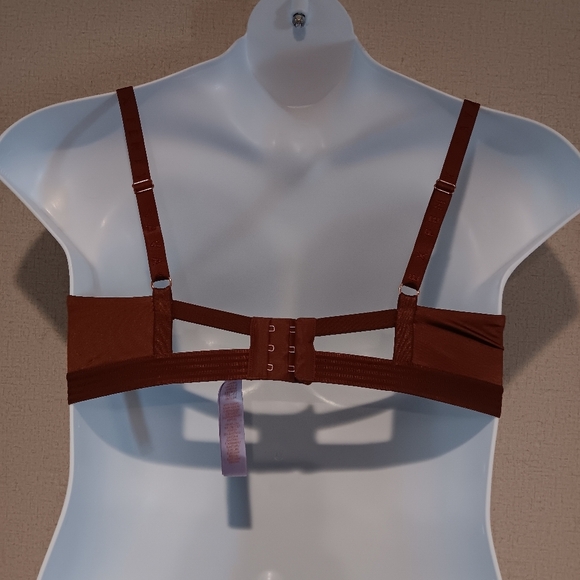 Savage X Fenty Rich Brown Bra - Picture 3 of 6